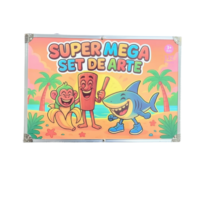 Set de Arte Metálico | PREMIUM de 133 piezas