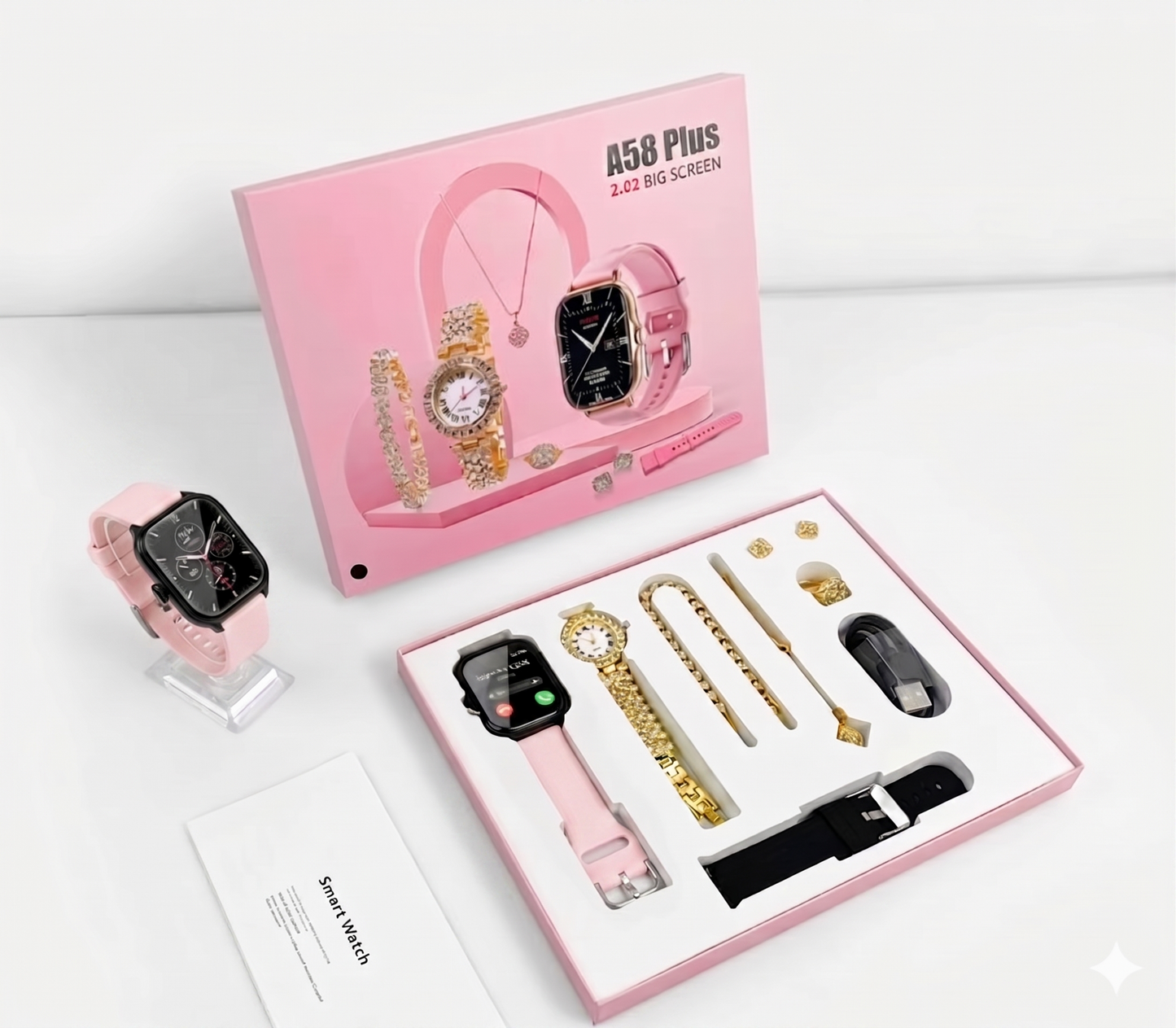 Set de Smartwatch + Accesorios