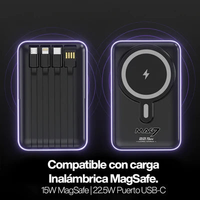 Batería Portátil Magnética.