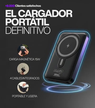 Batería Portátil Magnética.